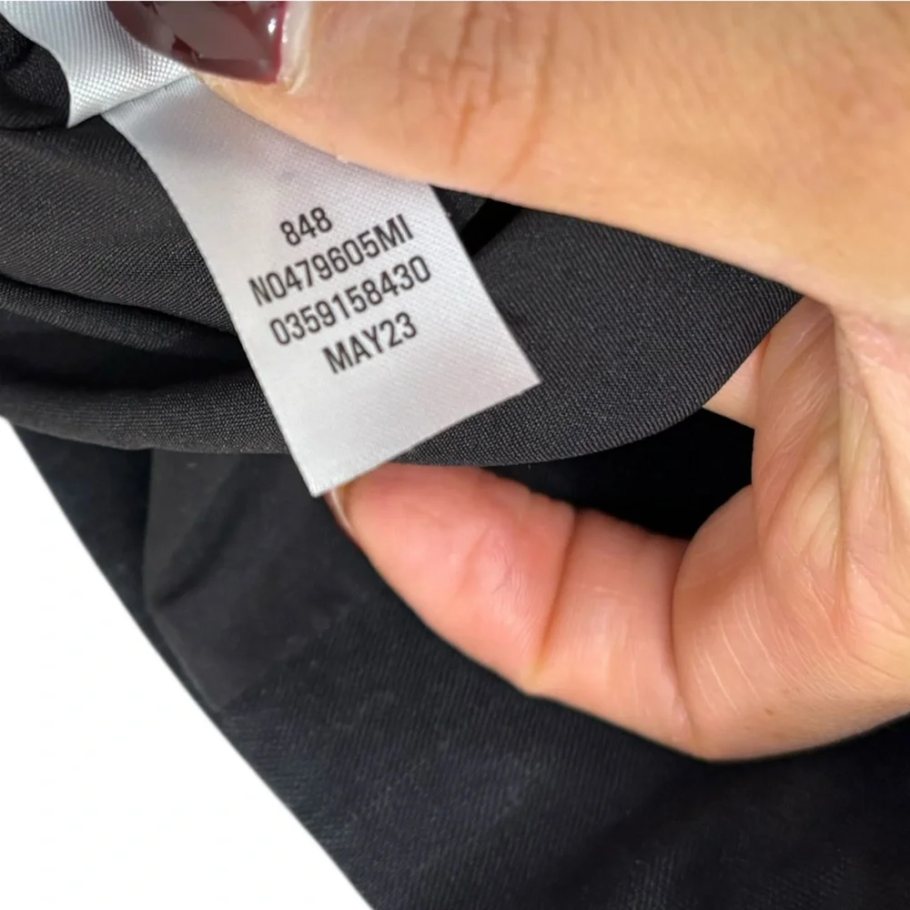 Nordstrom linen‎ Blend Black Vest Size Large